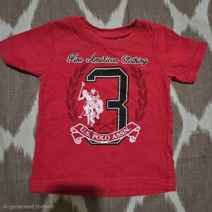 U.S POLO ASOC. 18 MONTHS BABY COTTON TEE